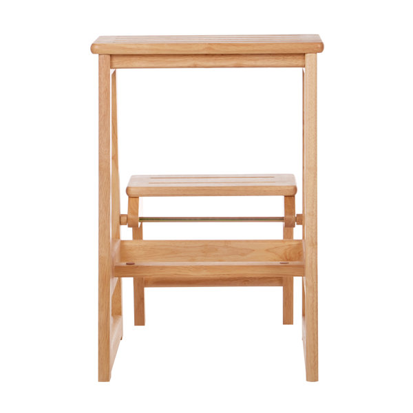 Folding step ladder deals wood